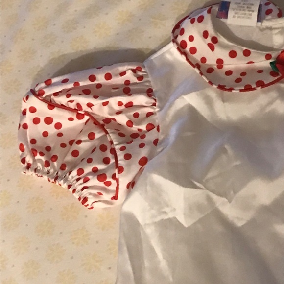 Sweet Liberty Christmas dress 6 nwt red dot holiday dress - Picture 3 of 9